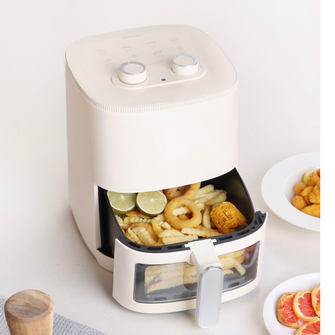 소형 에어프라이어 바스켓형 에어후라이어 미니 에어프라이기 에어프라이어기 3.5L