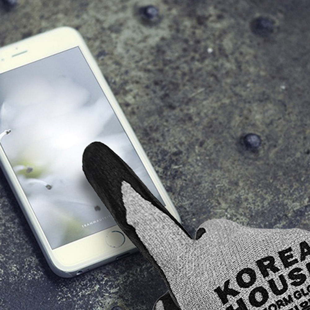 NBR 코팅장갑 택배 작업 작업용 반코팅장갑 M(중형), 10켤레 - 상세 이미지 3