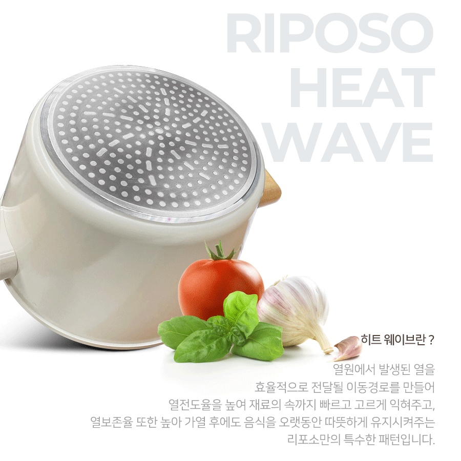 세라믹 인덕션 냄비세트 통5중 3T 바닥면 히팅패널 내열유리 뚜껑 - 상세 이미지 2