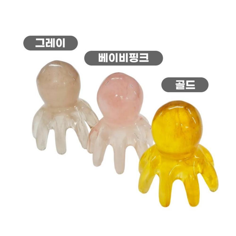 간편휴대 전신 두피 바디 경락 문어 괄사 마사지 승모근 얼굴 목 지압 마사지기 - 상세 이미지 2