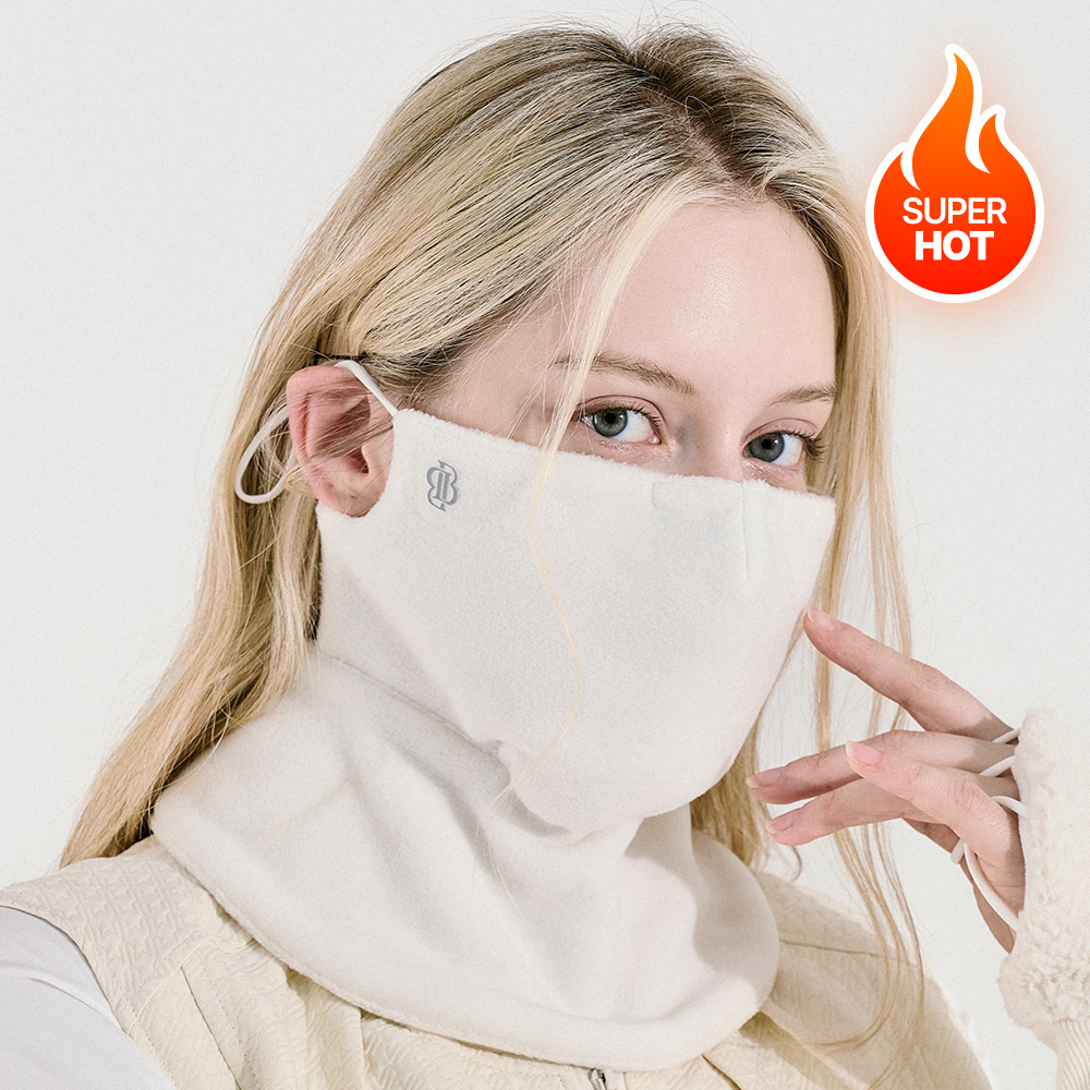 베일리화이트 방한 골프마스크 겨울 등산 스키 운동 안면 기모 여성 남성 넥워머