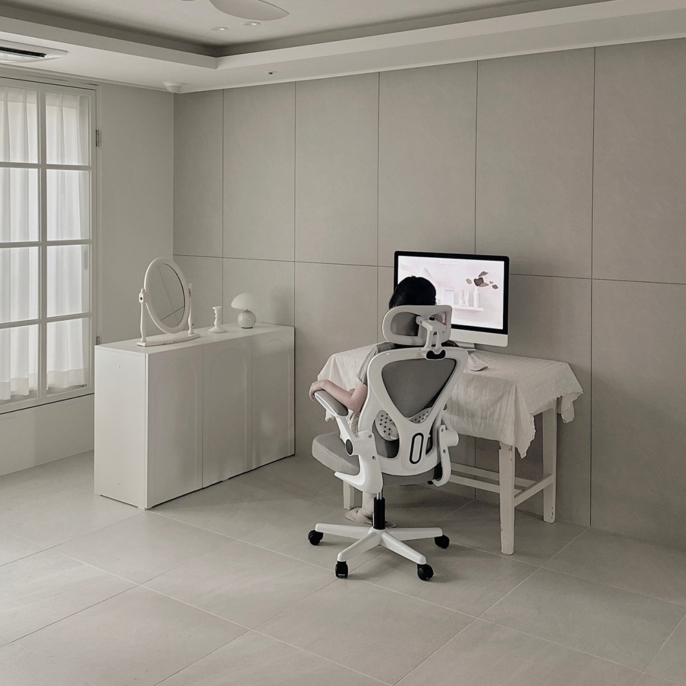 투노 넥트론 사무실 컴퓨터 책상 학생 공부 게이밍 허리 편한 메쉬 의자