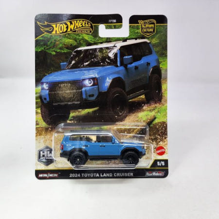 [해외]2024 Toyota Land Cruiser 5/5  2025 Hot Wheels Car Culture Off ROAD Case S45 201129