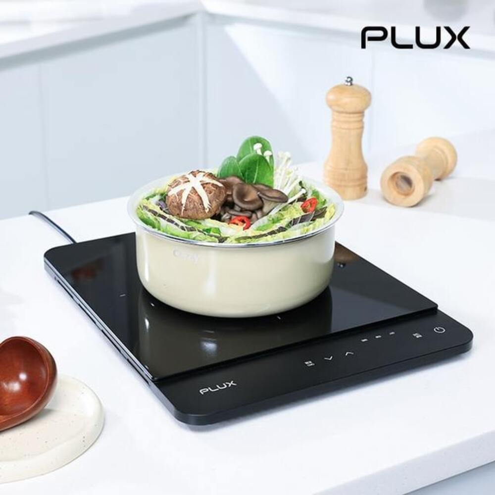 [3년무상AS] 플럭스 1구 슬림 인덕션 전기레인지 PLX-EIR0120 블랙