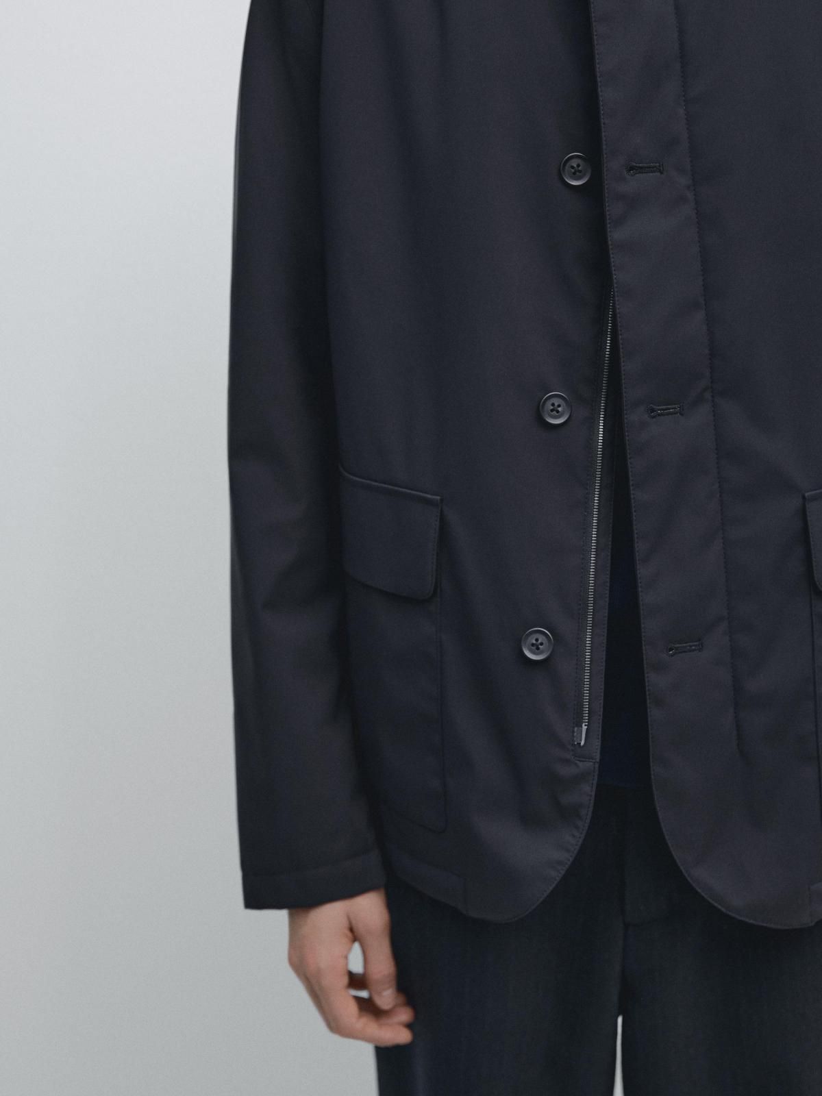 마시모두띠 테크니컬 방수 패딩 푸퍼 재킷 3107/448 DARK NAVY - 상세 이미지 5