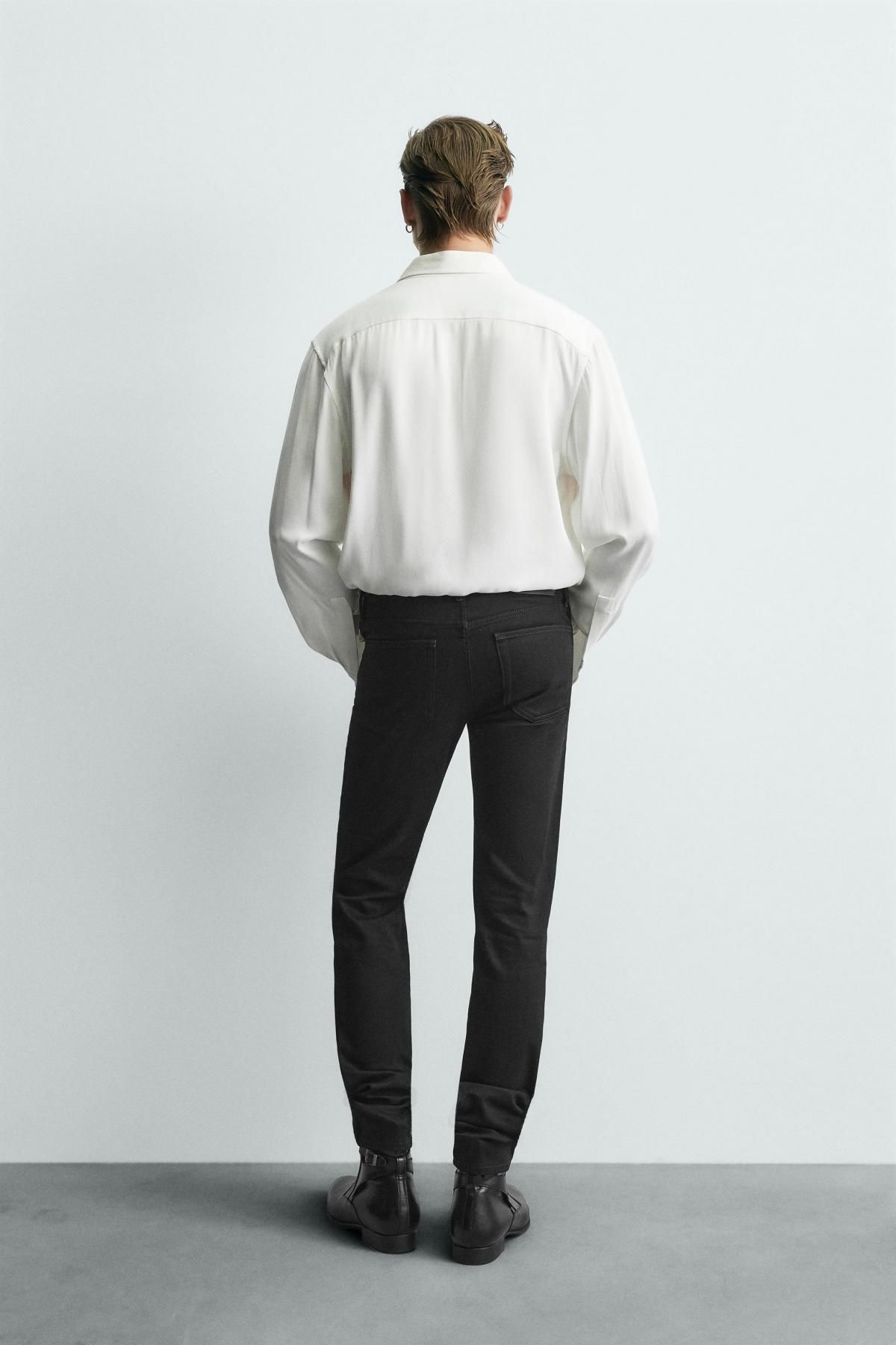자라 프리미엄 스키니핏 블랙 진 5155/308 BLACK - 상세 이미지 4