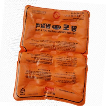 냉온 황토 찜질팩 PVC 핫팩 손난로 겨울 휴대용 온열팩