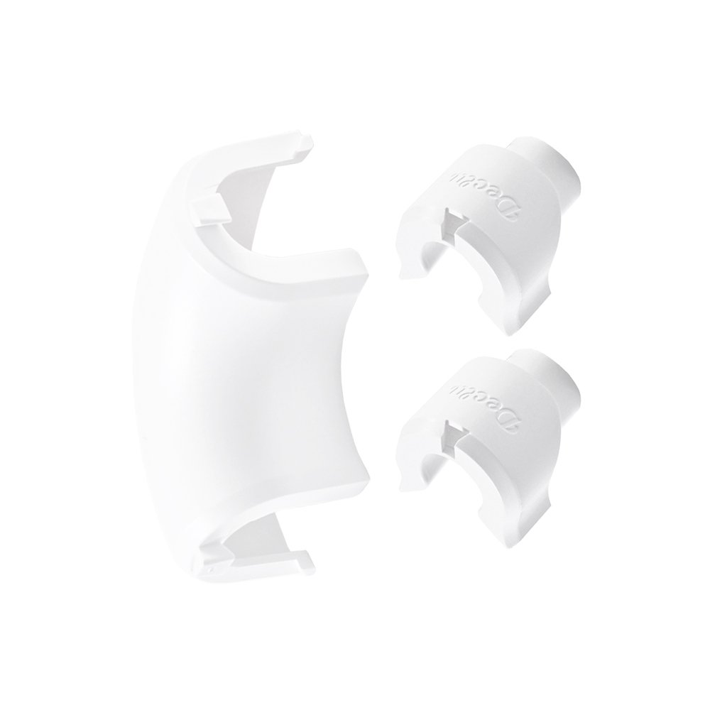 잘라쓰는 전선몰딩 쫄대 전선가리개 케이블데코 (연질 1미터 x2) 스몰형