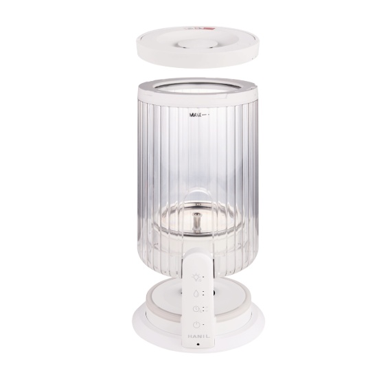 가정용 가열식가습기 3L 무드램프 신생아 살균 글라스가습기