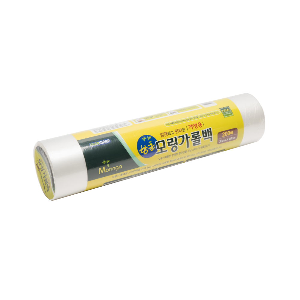 에버랩 크린백 일회용 비닐봉투 위생팩 롤팩 롤백 17cmx25cm, 500매, 1개 - 상세 이미지 3