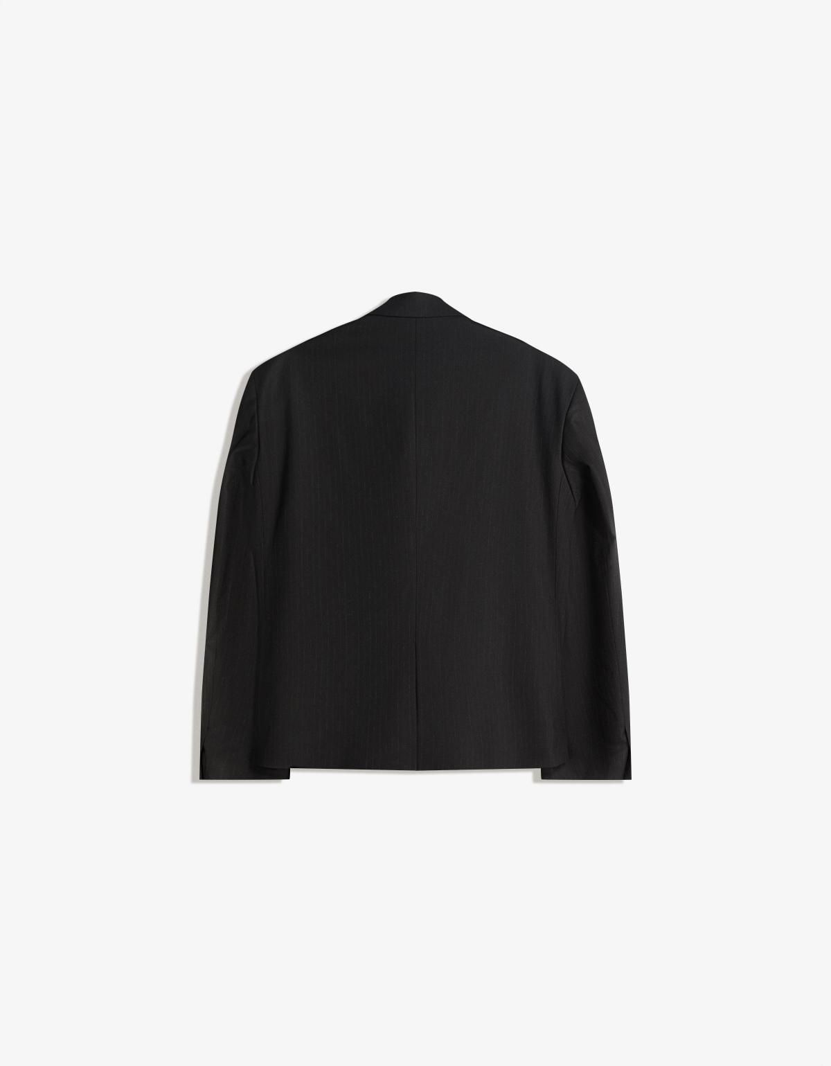 버쉬카 체인 테크니컬 테일러드핏 블레이저 6578/073 BLACK - 상세 이미지 2