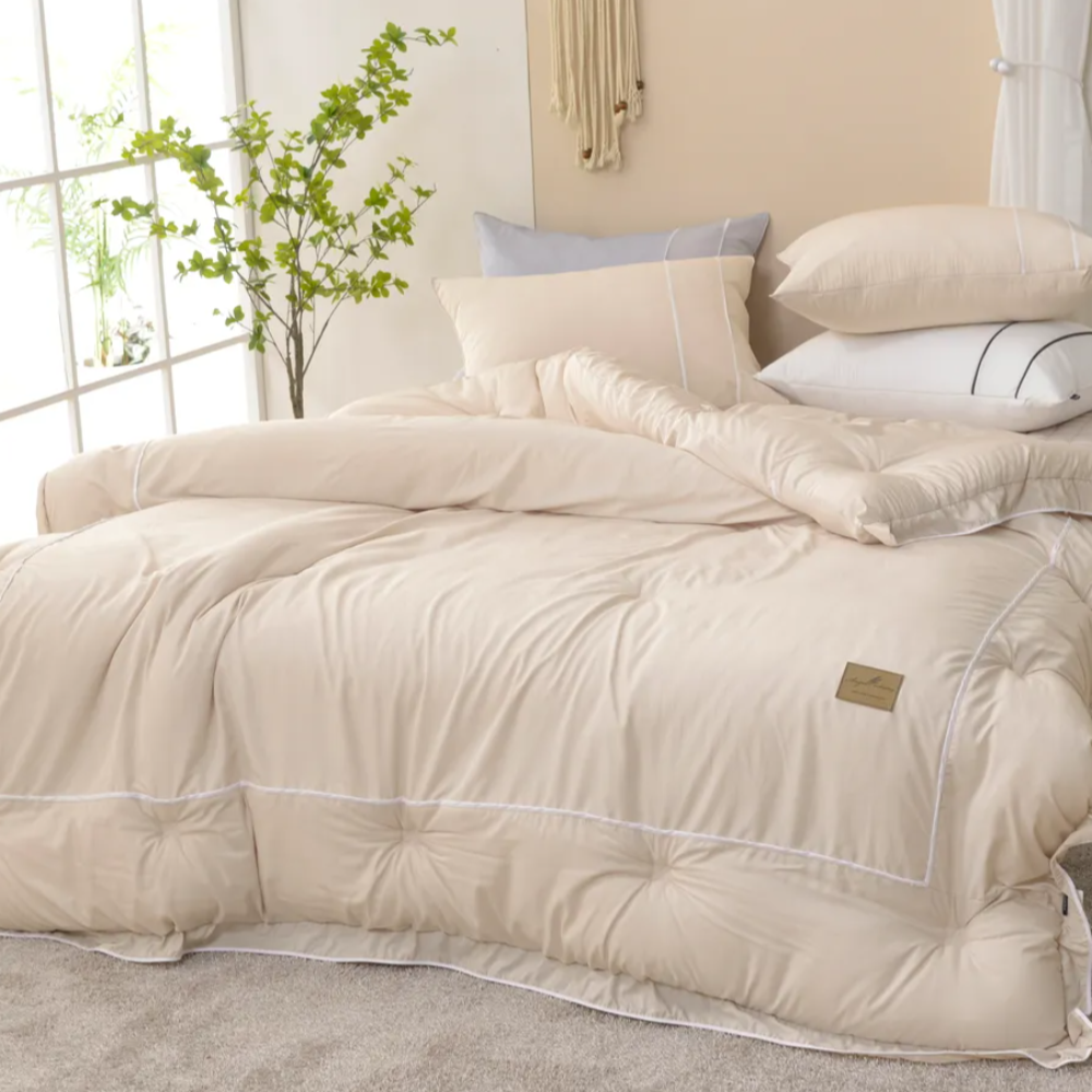 모달이불 옥수수솜 알러지케어 먼지없는 따뜻한 두꺼운 겨울 모달 차렵 이불 SS