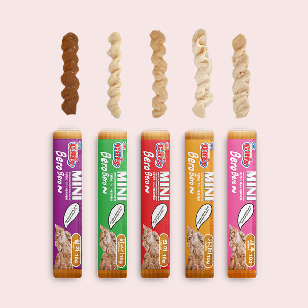 더캣츠 미니 베로베로 20P 새우, 200g, 1개 - 상세 이미지 2