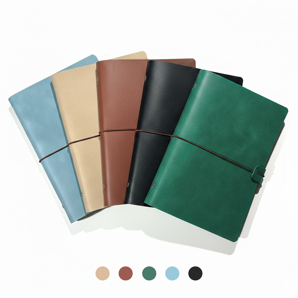 가죽 6공 다이어리 커버 무지 업무 만년 바인더 A5 제품 이미지