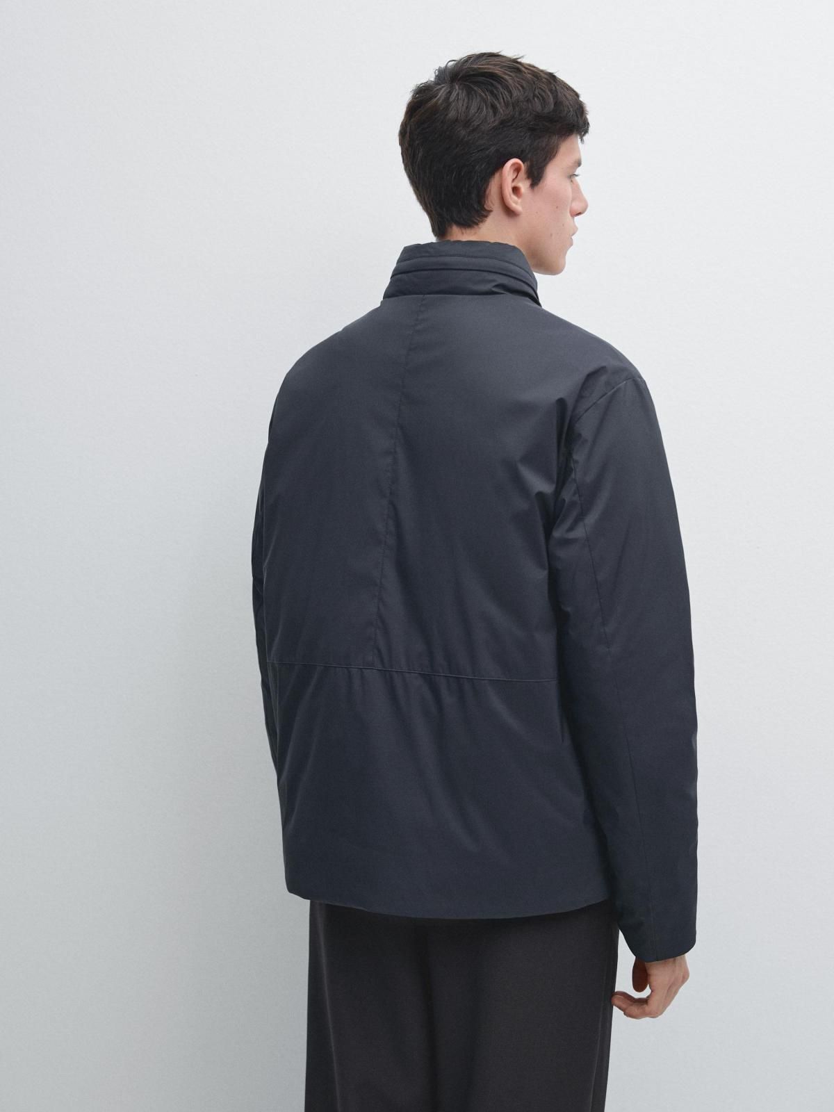 마시모두띠 워터리펠런트 패딩 다운 블렌드 재킷 3110/442 DARK NAVY - 상세 이미지 4