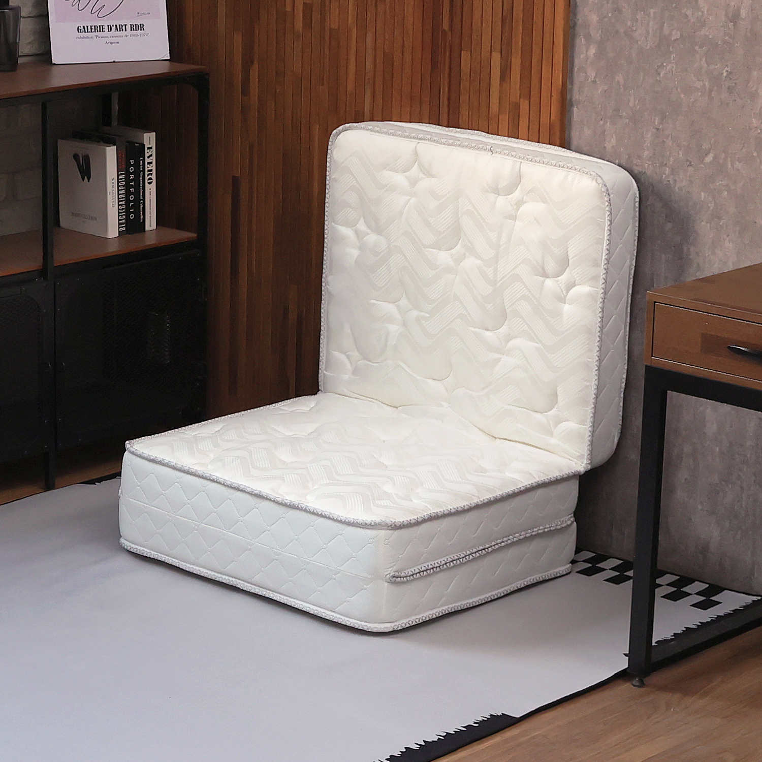 나코자요 허리에좋은 바닥매트 단단한 폴딩 3단 접이식매트리스 아기숙면패드 수면토퍼 MS