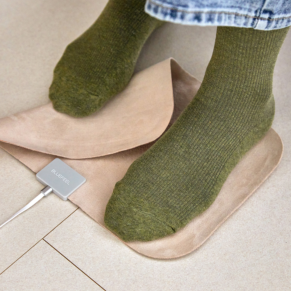 히팅패드 추천 블루필 히트롤 풋워머 USB 온열방석 사용후기