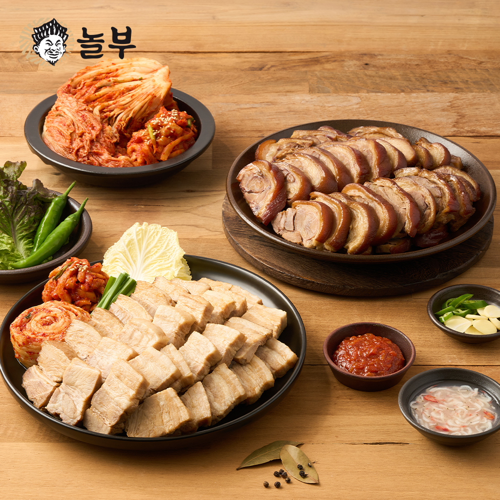 [99eats x 놀부네]  통순살족발/통삽겹보쌈 270g - 상품 이미지