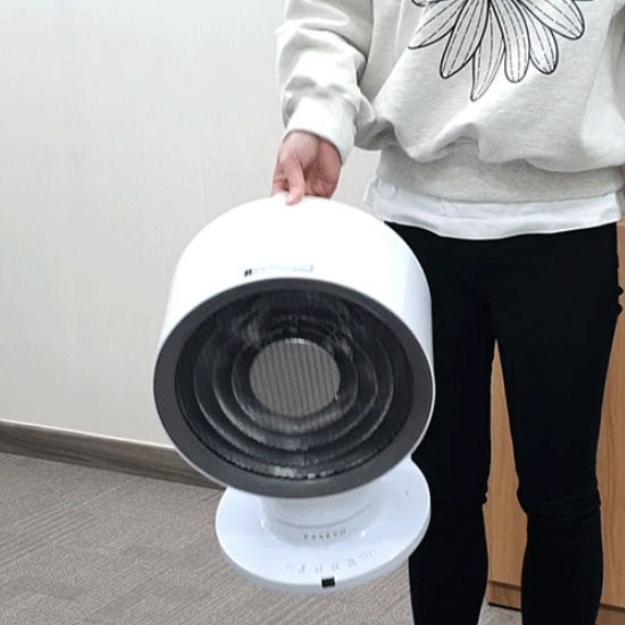 캠핑용 미니히터 전기스토브 휴대용 소형히터 사무실 발난로