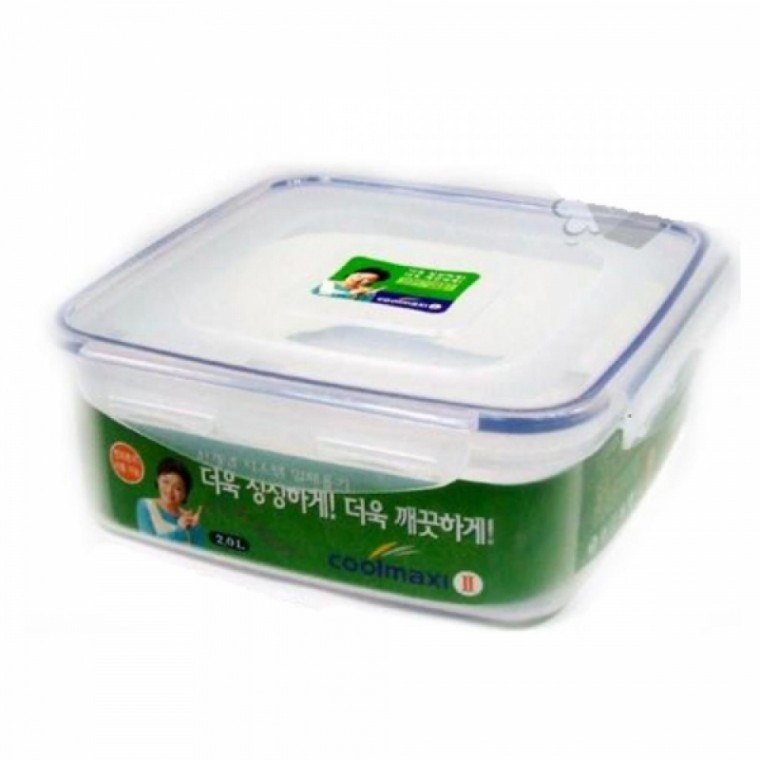 플라스틱 밀폐용기 2.0L 플라스틱용기 플라스틱보관통 - 메인 이미지
