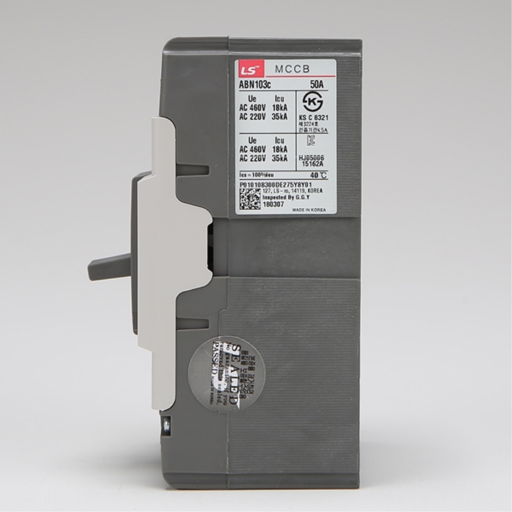 산업용 Metasol MCCB 배선차단기 ABN 103C 3P 50A 35kA LS일렉트릭 - 상세 이미지 4