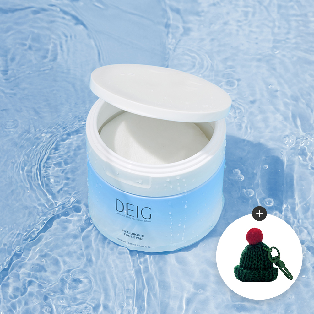 데이그 히알루로닉 히알루론산 수분 토너 패드 100매(180ml) - 상품 이미지