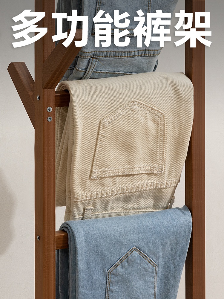 옷걸이스탠드 행거 드레스룸 스탠드옷걸이 조립식 이동식 옷걸이 틈새 - 상세 이미지 3