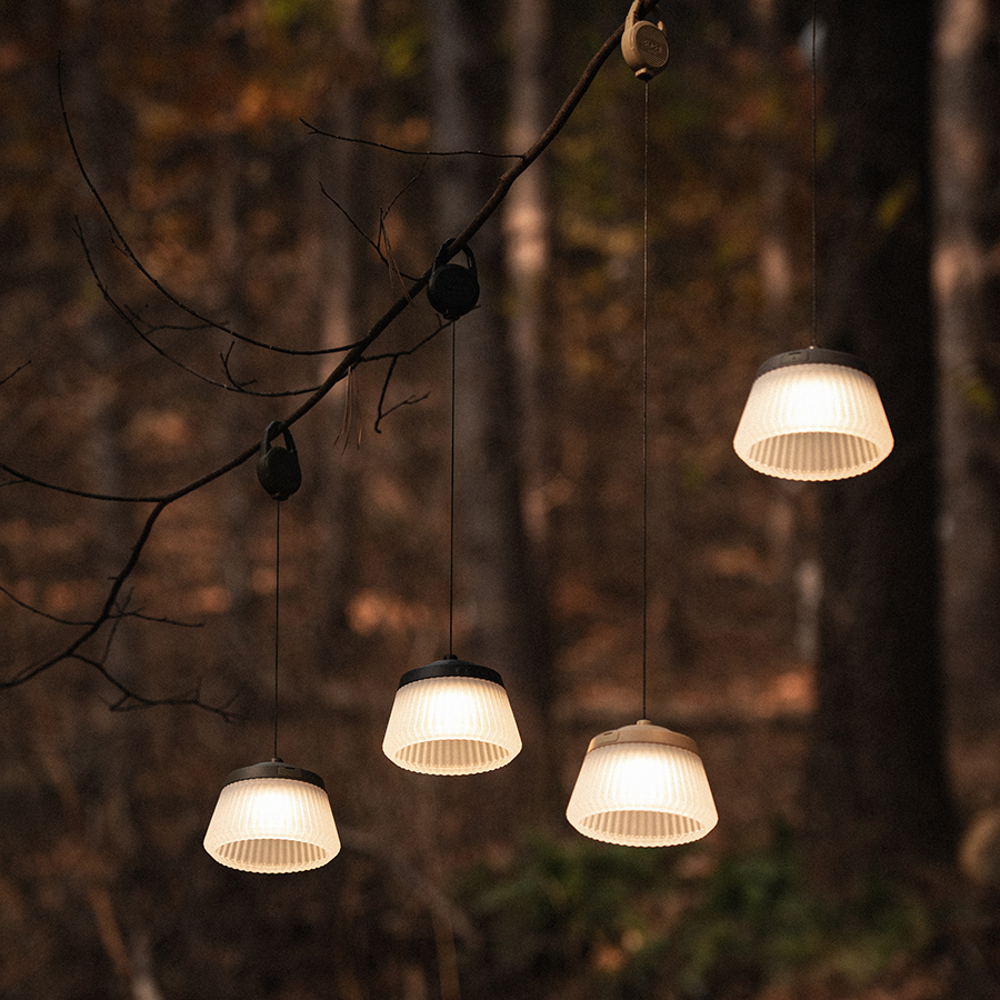 카고컨테이너 릴 라이트 프로 캠핑 백패킹 LED 랜턴 무드등 줄 조명 릴라이트