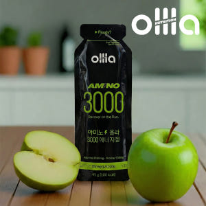 올라 아미노 3000 마라톤 에너지젤 러닝 자전거 파워젤 1박스 10포 맛있게 먹은 솔직 후기 - 상품 이미지 1