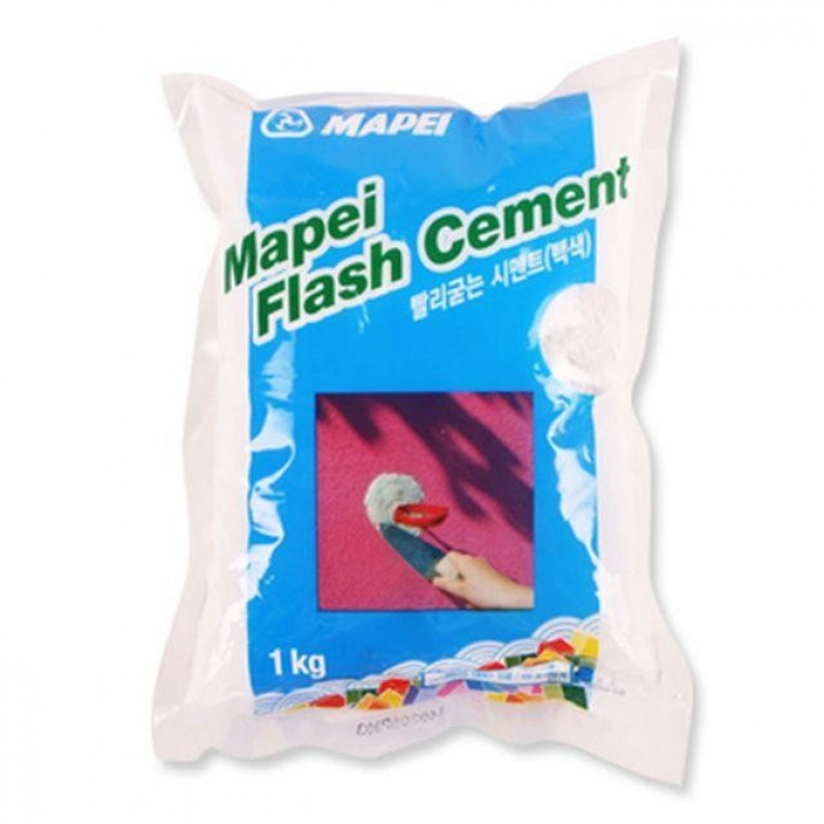 빨리굳는 시멘트 백색1kg 15x21cm 타일시멘트 흰색시멘트 벽시멘트 시맨트 바닥시멘트 - 메인 이미지