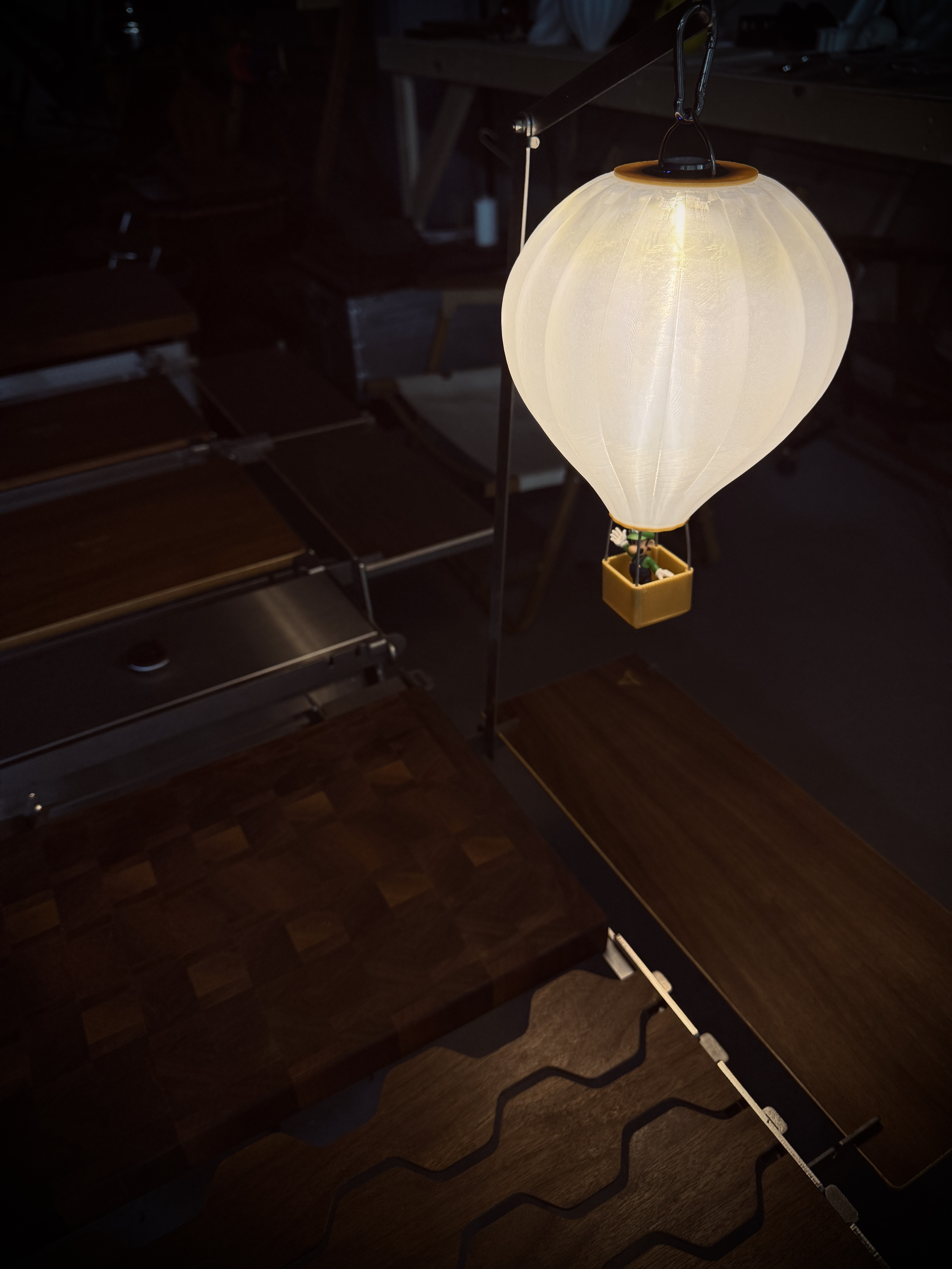 오텀트리 벌룬 골제로 에어라이트 쉐이드 감성캠핑 랜턴커버