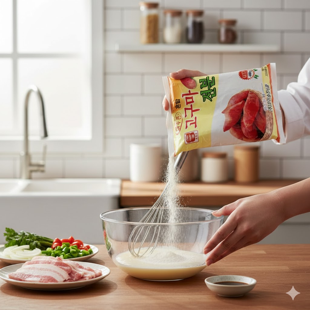 우리승진식품 고구마전분 중포장 옥수수 감자 400g, 1개 이미지 6
