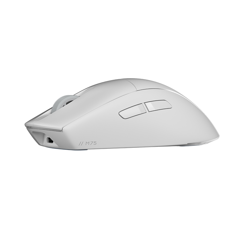 커세어 M75 RGB 초경량 무선 MAC 에디션 게이밍 마우스 화이트 - 상세 이미지 3