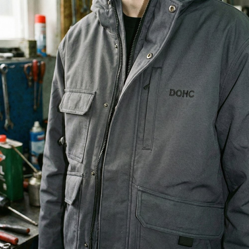 DOHC 헤리티지 구스다운 야상 패딩 점퍼 - 상세 이미지 3