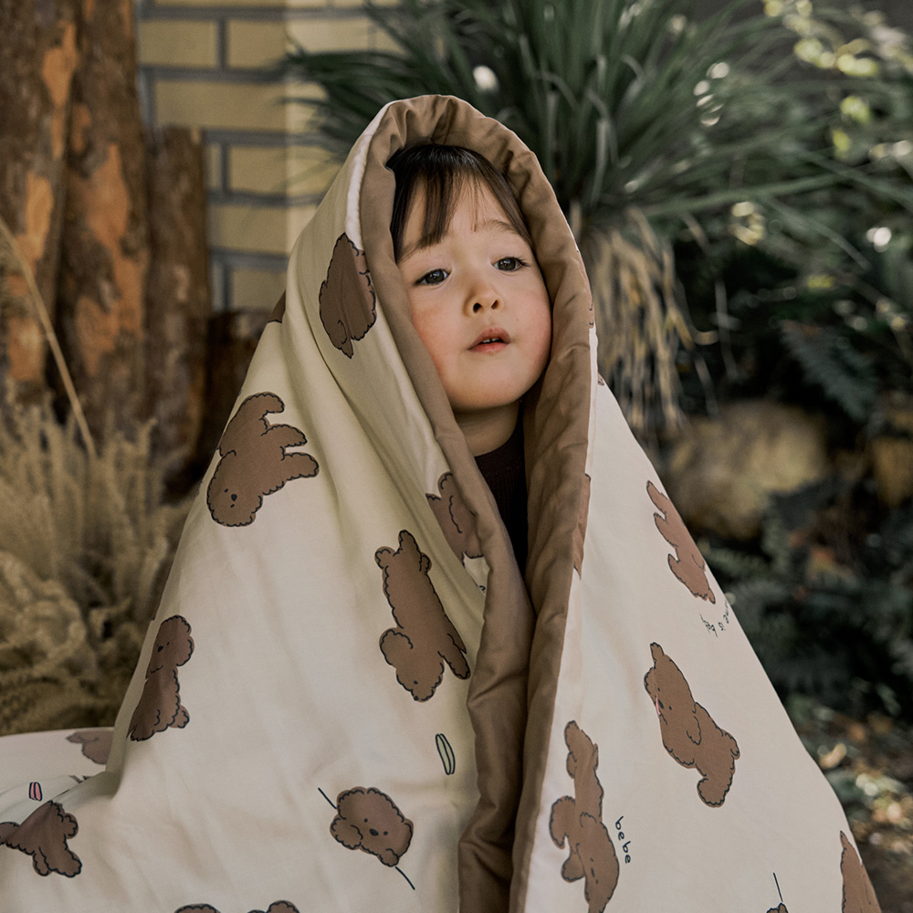 베베데코 올데이 어린이집 낮잠이불 유아 아기 모달 순면 차렵이불 90x135