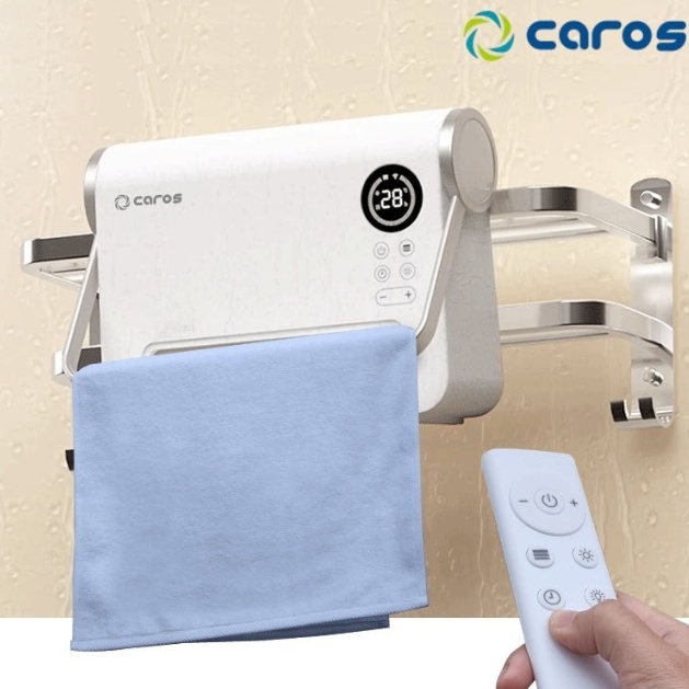 화장실 벽걸이히터 욕실 무타공 전기온풍기 걸이형 소형히터 - 상품 이미지