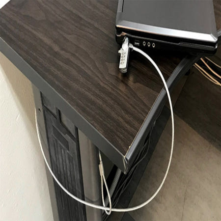 [으뜸특가몰 협력사]으뜸 노트북 도난방지용 번호 자물쇠 케이블자물쇠 비밀번호 노트북용좌물쇠