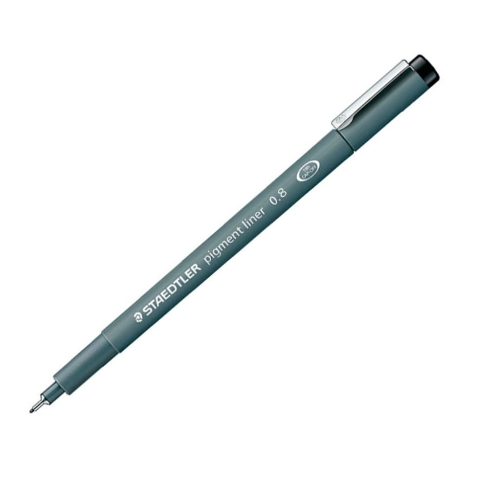 스테들러 308 피그먼트 라이너 펜 0.8mm 10개입 - 메인 이미지