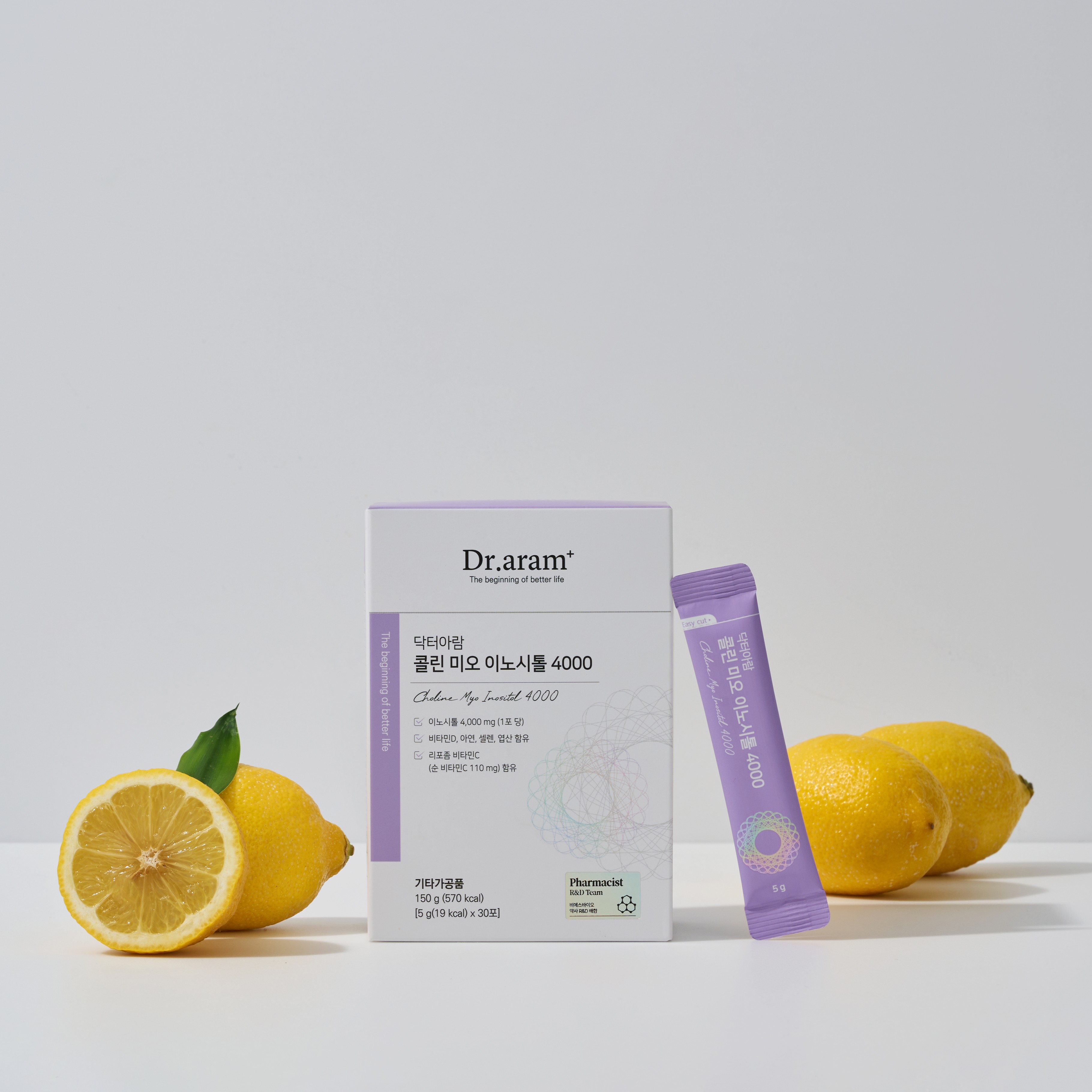 닥터아람 콜린 미오 이노시톨 4000 150g 30포 - 상세 이미지 3