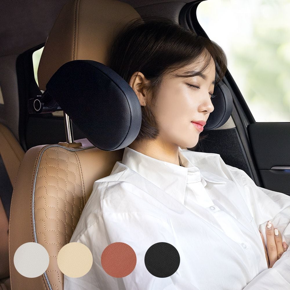 차량용 목베개 목쿠션 목받침 헤드레스트 LUAZ-HR - 상품 이미지