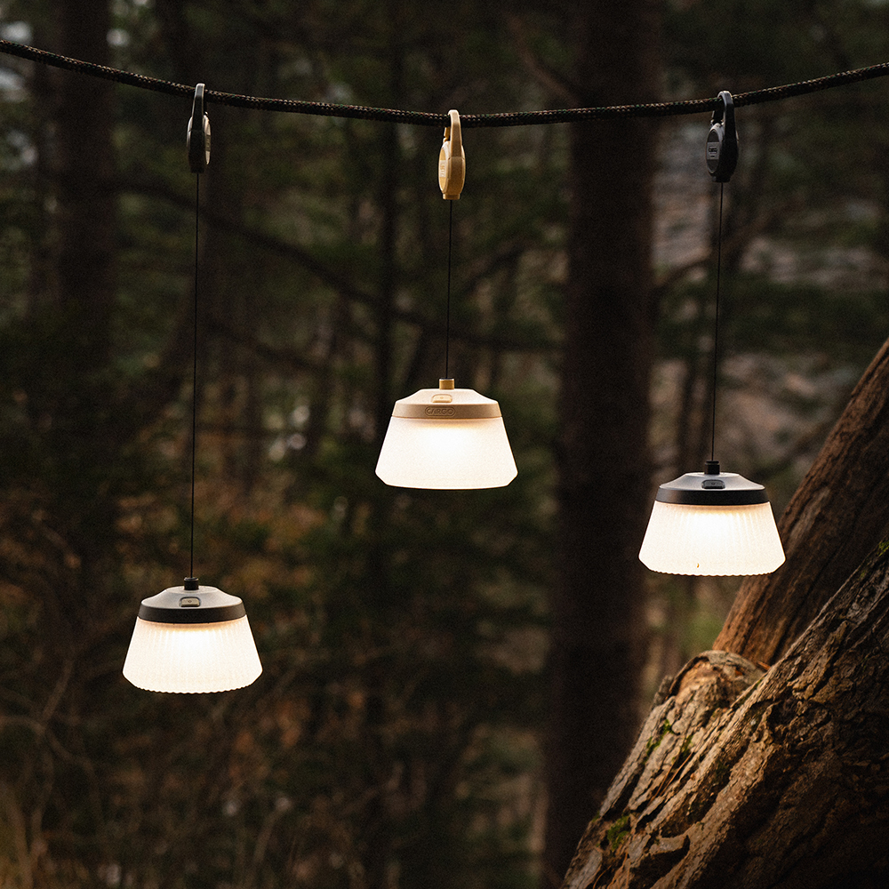 카고컨테이너 릴 라이트 프로 캠핑 백패킹 LED 랜턴 무드등 줄 조명 릴라이트