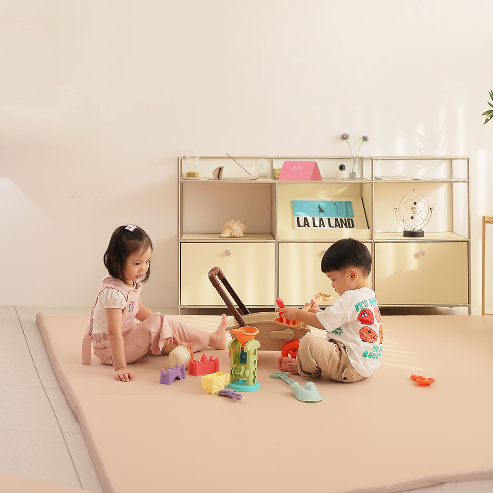 avec 틈새제로 놀이방매트 150x140 깔끔한 커버1장 깨끗한 층간소음완화 유아전용매트 - 메인 이미지