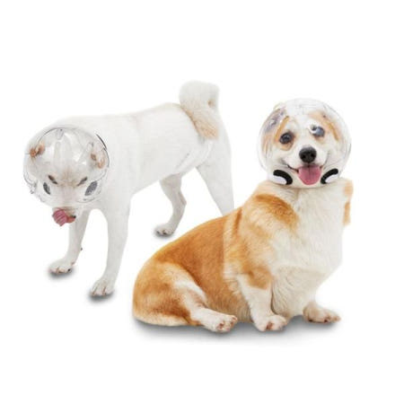 반려동물용품 소형견 물림 방지 헤드커버 강아지용품 고양이용품 애견용품 펫용품 조절가능 훈련용
