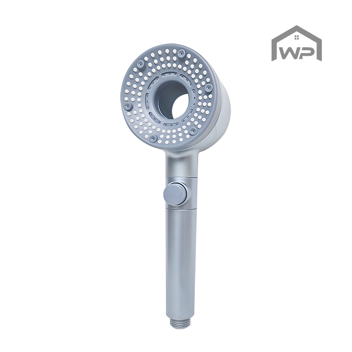 다이나믹 5단 필터 수압상승 절수 샤워기 헤드 스카이블루 - 상품 이미지