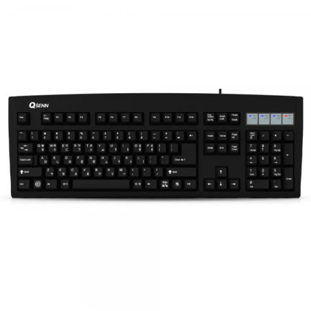 QSENN SEM-DT35 NEW 블랙, PS2 /키보드