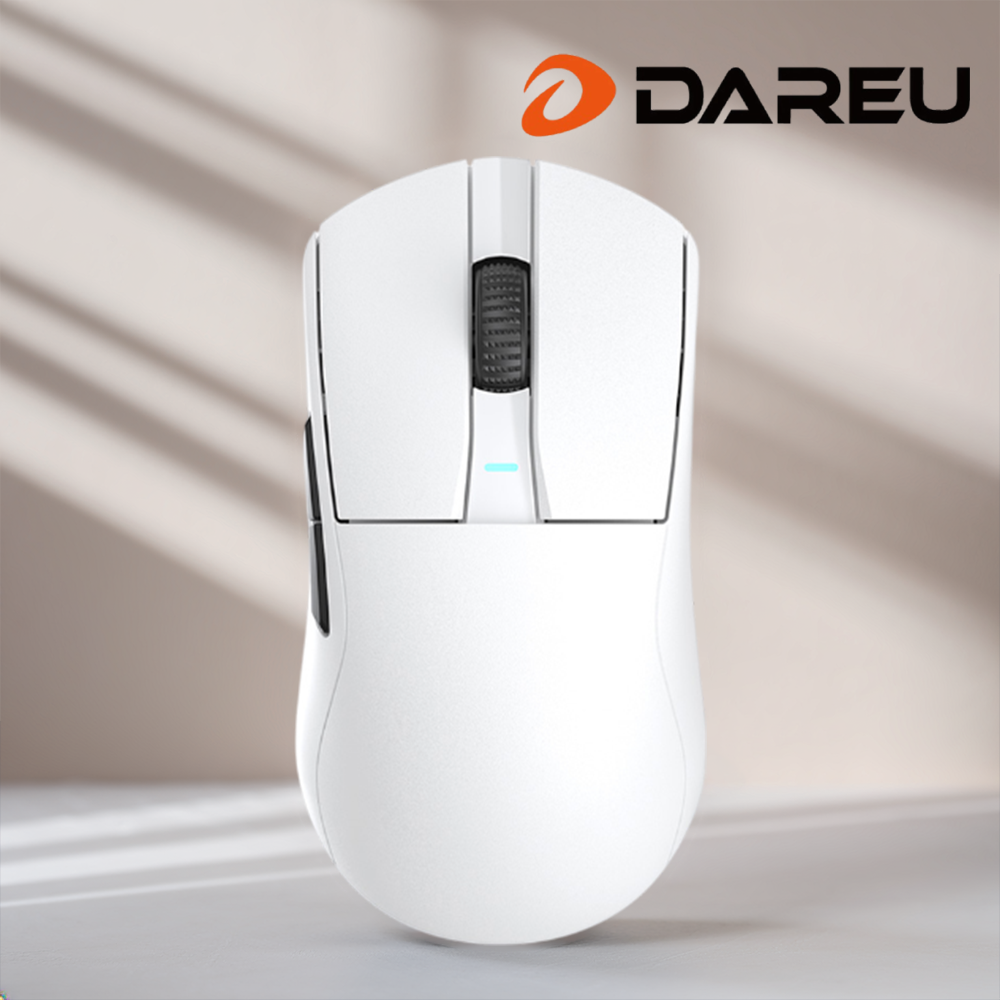 다얼유 A950G 무선 게이밍마우스 화이트 - 메인 이미지