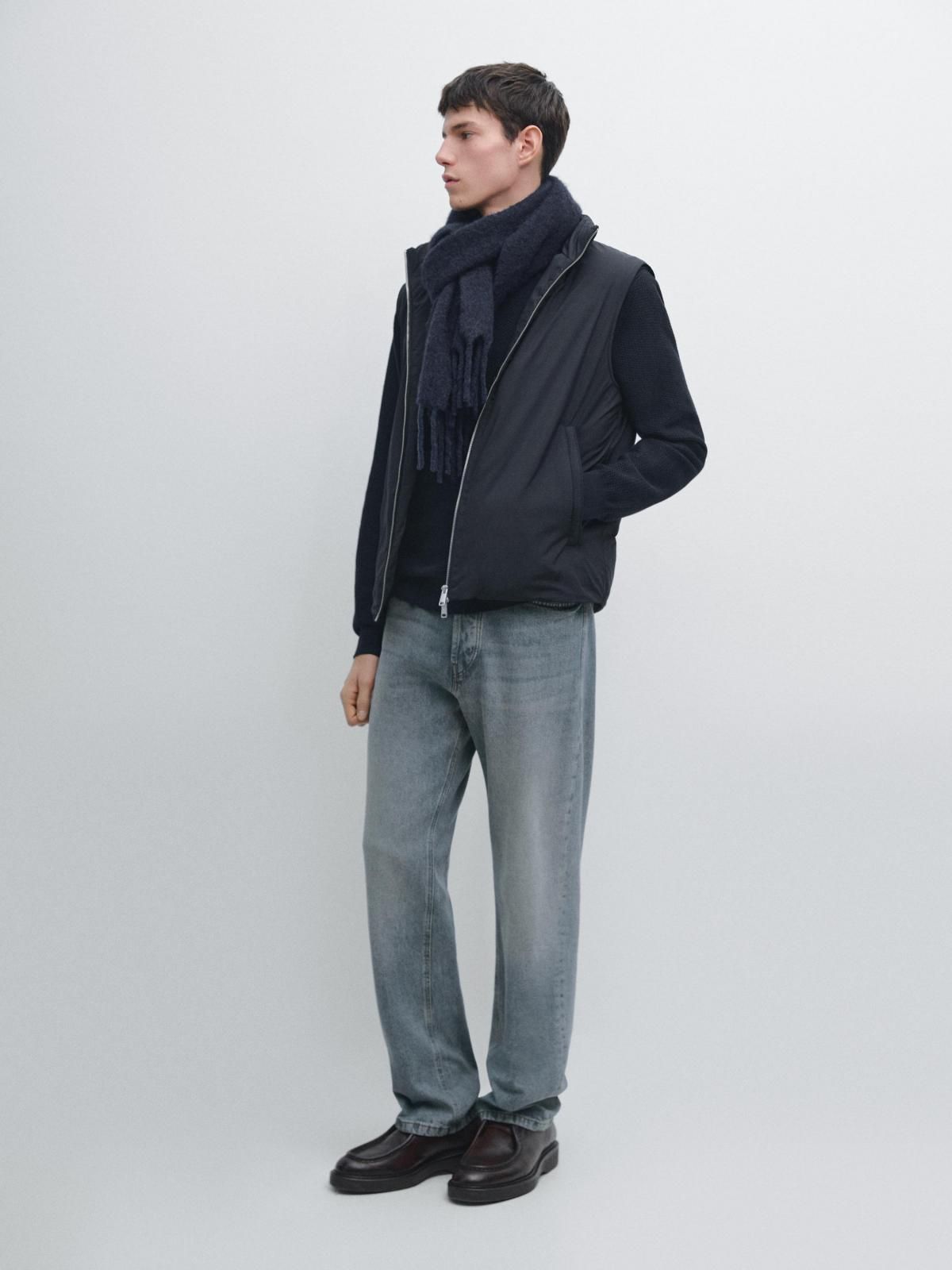 마시모두띠 테크니컬 경량 다운 블렌드 베스트 방수 3104/446 NAVY BLUE - 상세 이미지 2