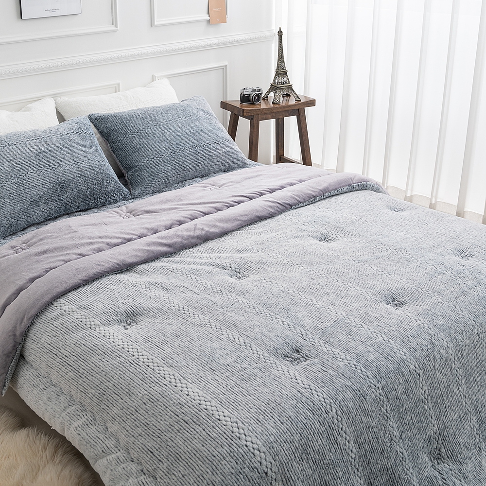 나라데코 한파대비 두꺼운 10mm 극세사이불 포근한 겨울이불 SS