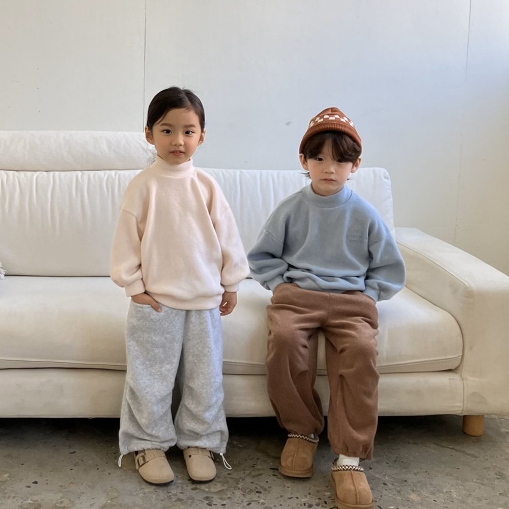 NRK 기모폴라맨투맨 2XL 3XL4XL 초등저학년 - 상품 이미지