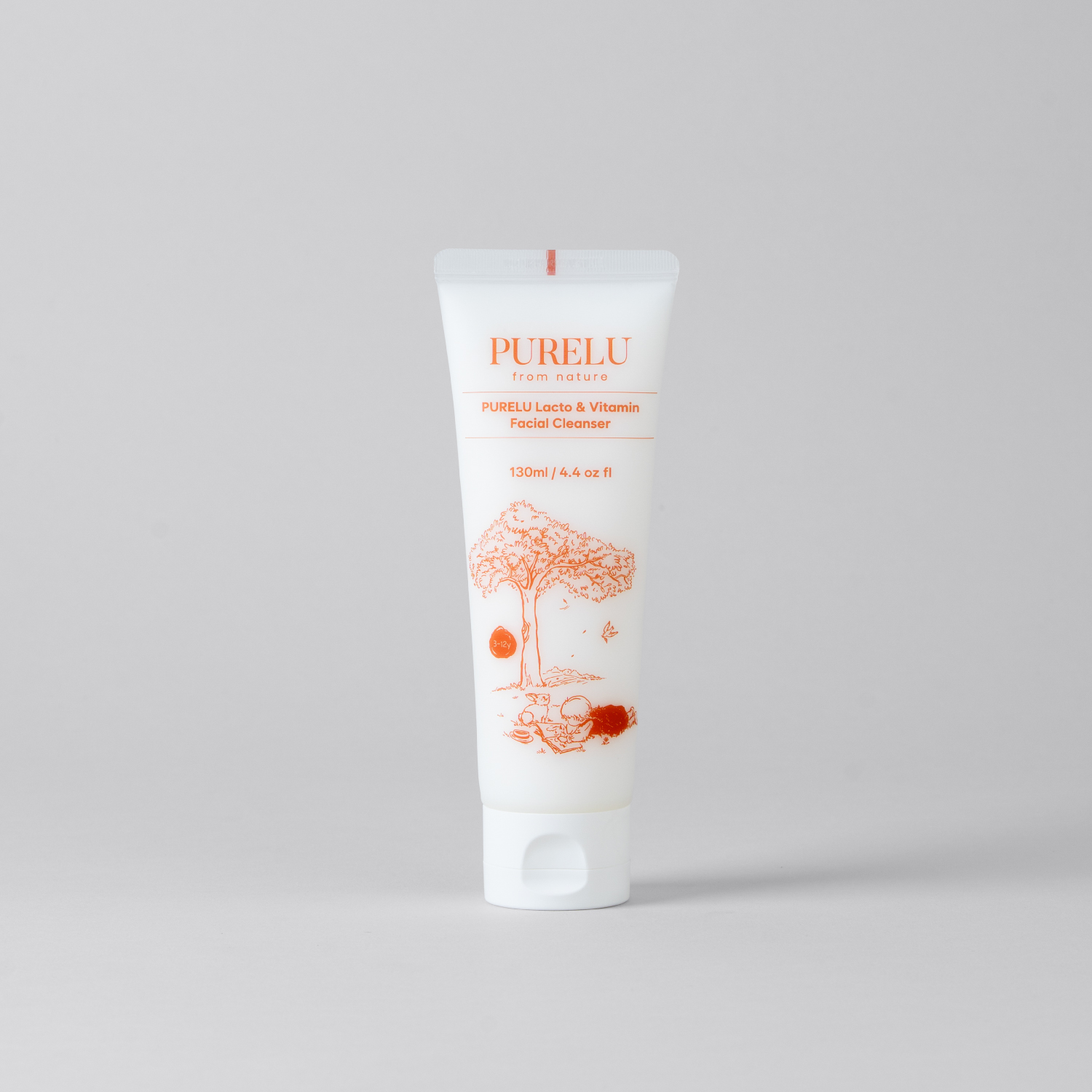 퓨어루 락토 비타민 키즈 폼클렌징 유기농 약산성 어린이 청소년 세안제 130ml, 1개 이미지 3